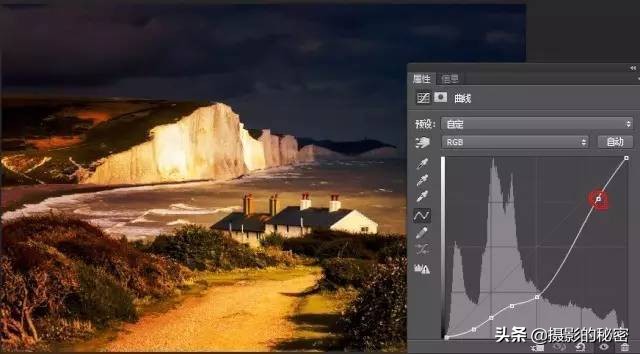 ps曲线上的文字,ps怎么用曲线调整图片部分亮度