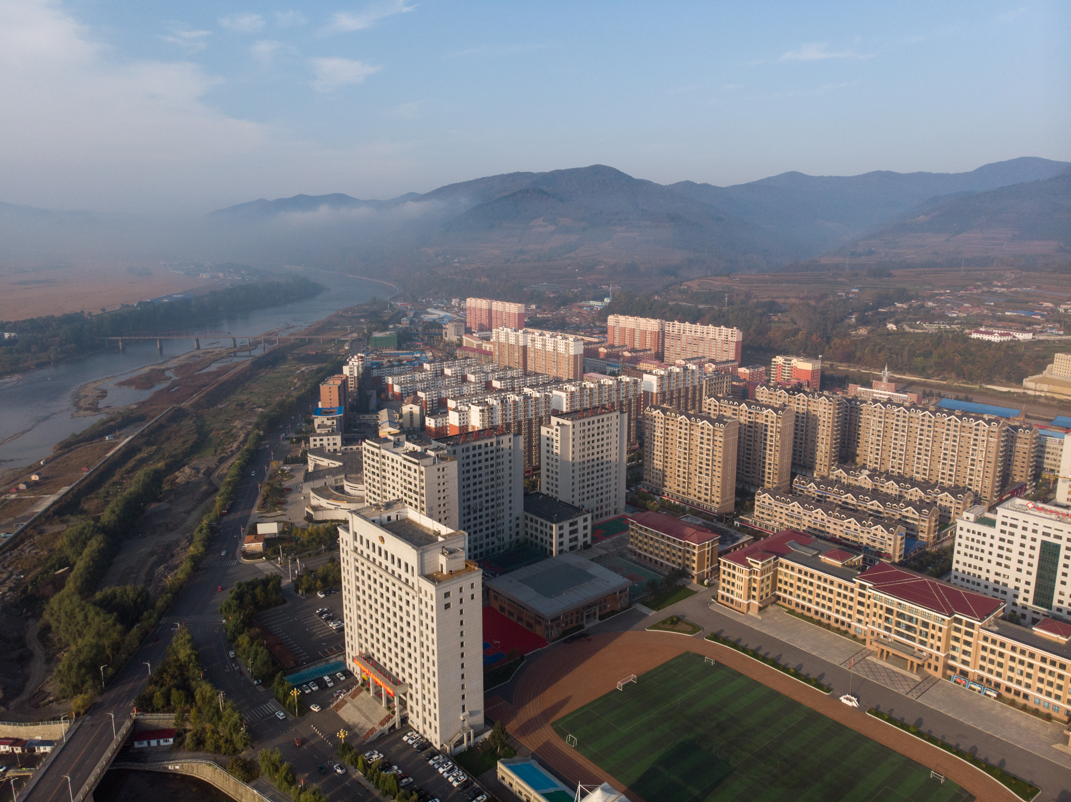 中朝边境自驾游视频,331国道自驾中朝攻略