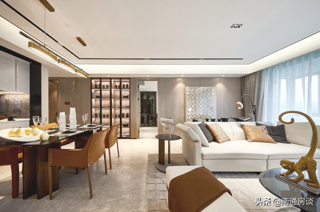 南通万科方圆161样板间实景图,南通样板房150万