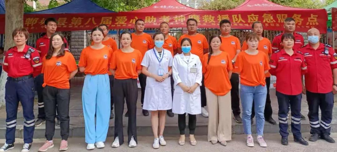 大连八方应急救援队助力高考,助力高考博爱应急救援队