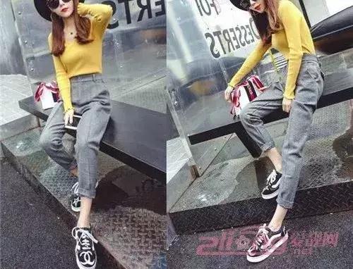 哈伦裤搭配什么样的上衣好看,哈伦裤配什么上衣好看夏季