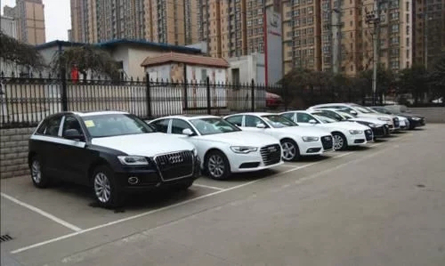 上海二手奥迪a6l专卖,上海二手车库存成灾