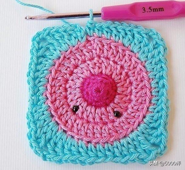 怎么用毯子做一个小熊,怎样用一根线钩小熊毯子