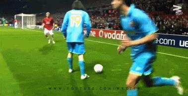 梅式过人梅西,欣赏一下梅西的过人