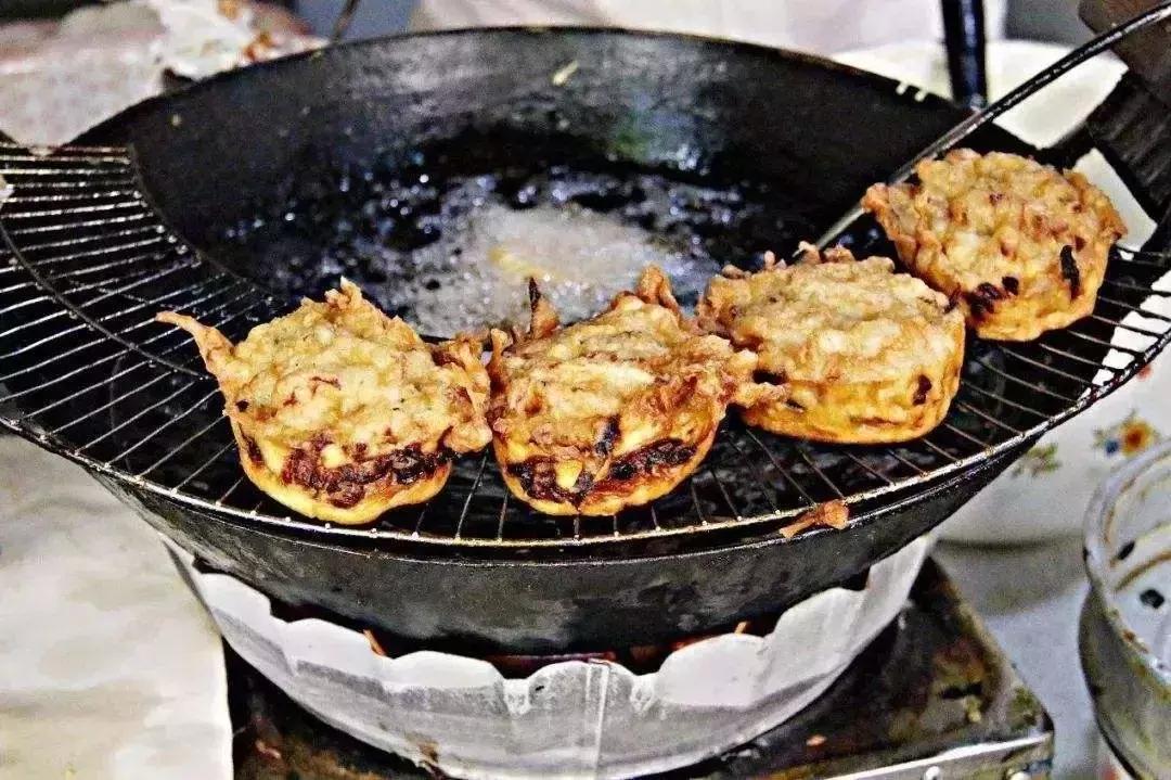 泰州人说的油墩子,泰州臭干油墩子