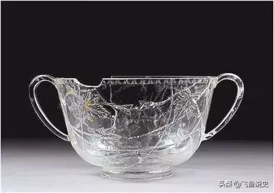 杭州出土战国水晶杯,1990年浙江古墓出土的水晶杯