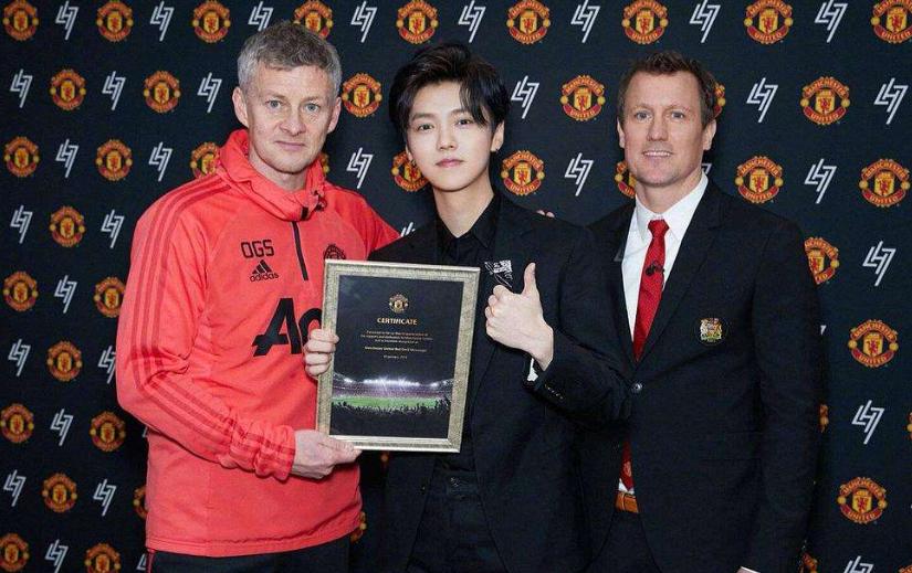 鹿晗谈曼城,鹿晗谈曼联逆转