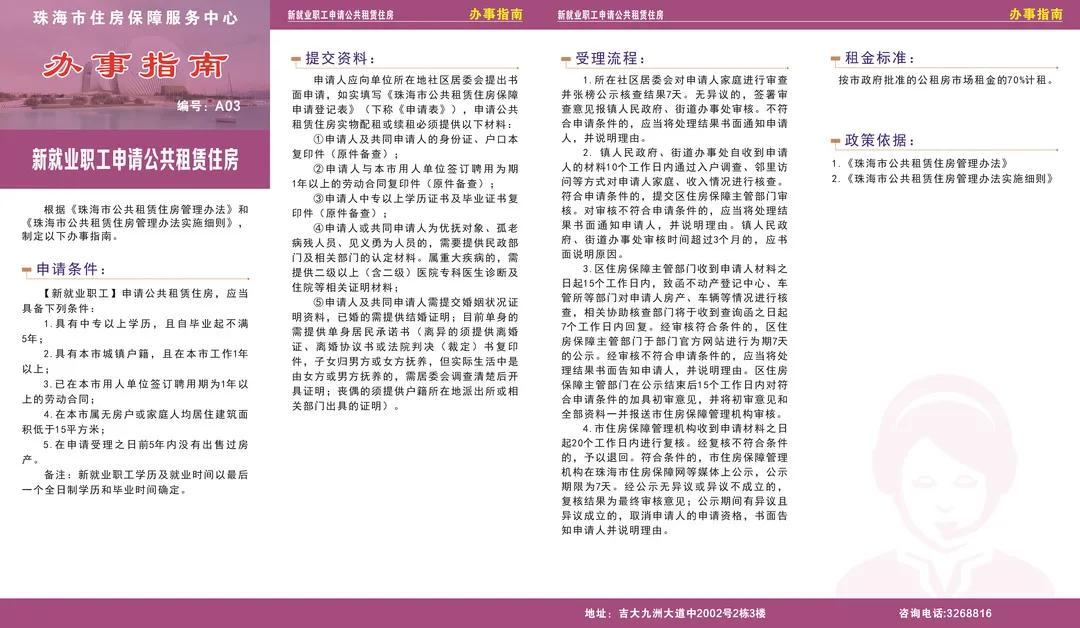 珠海公租房两室一厅多少钱一个月,珠海集体户口可以申请公租房吗