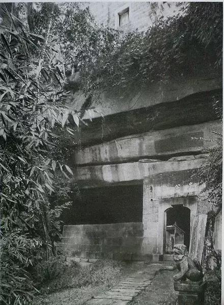 100年前中国风景建筑老照片,两亿多年前的景观