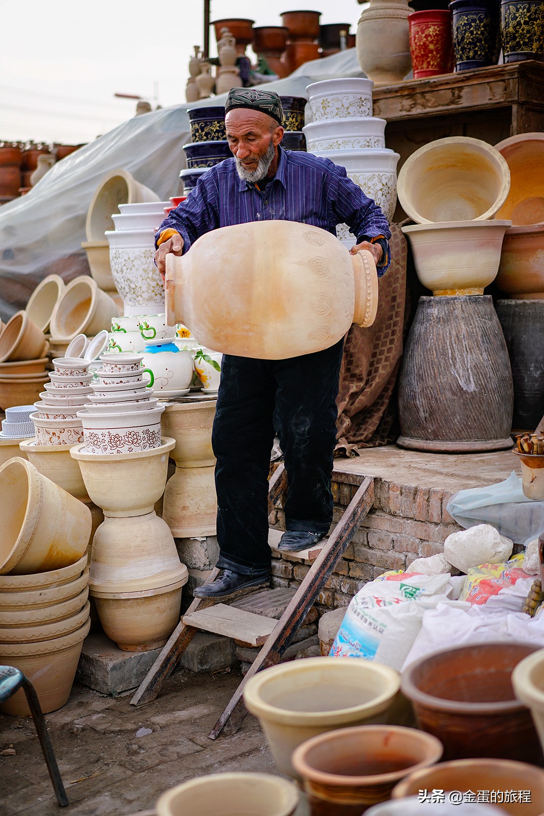 新疆喀什迷宫街区,喀什噶尔老城景区