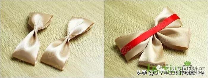 丝带做花带,做花带的教程
