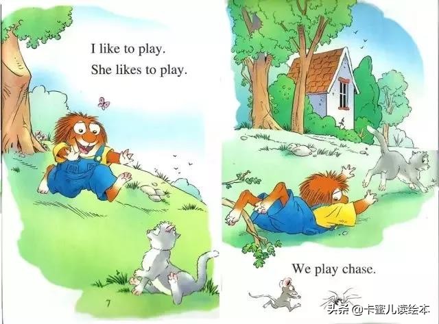 忙碌的小猫英文绘本,whatagooddog牛津树绘本