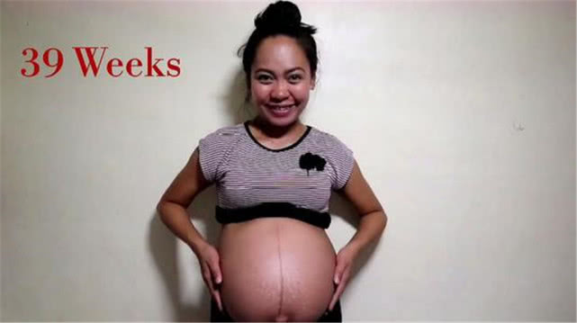 孕期最后一个月，不仅妈妈紧张，宝宝为了见面也忙得不可开交