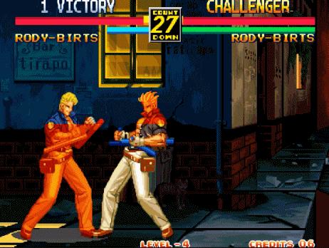 街机格斗游戏龙虎之拳,街机龙虎之拳