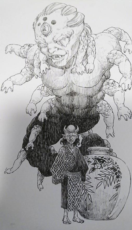 日本漫画家被女儿缠着要求画《鬼灭之刃》，好，我现在给你画！