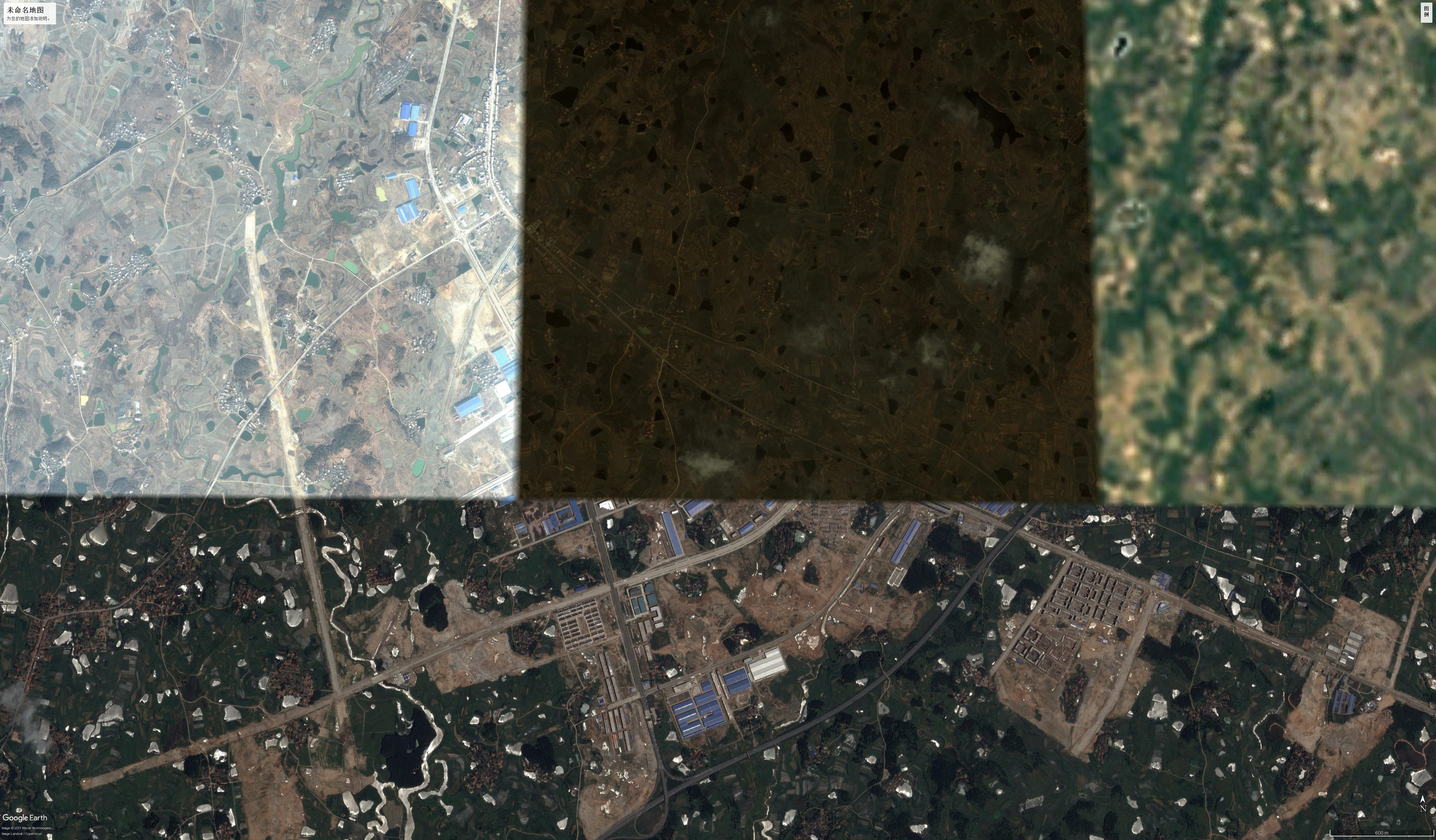 卫星地图看基地,卫星看凤凰