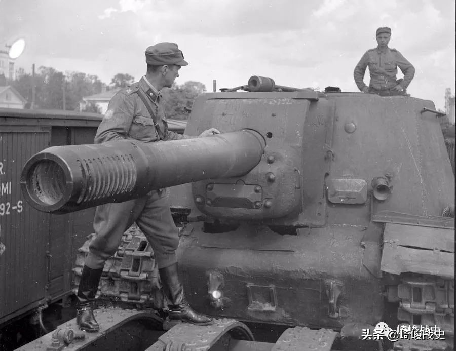 二战芬兰装甲兵：感谢运输大队长斯大林，给我们送来了坦克