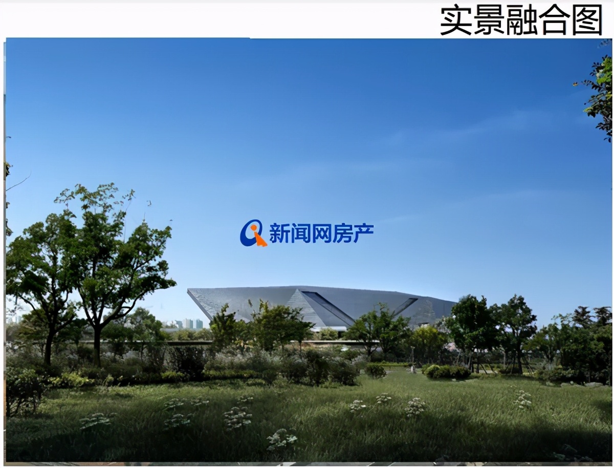 西海岸奥体中心真来了!中心体育馆坐席18000个与大海为邻