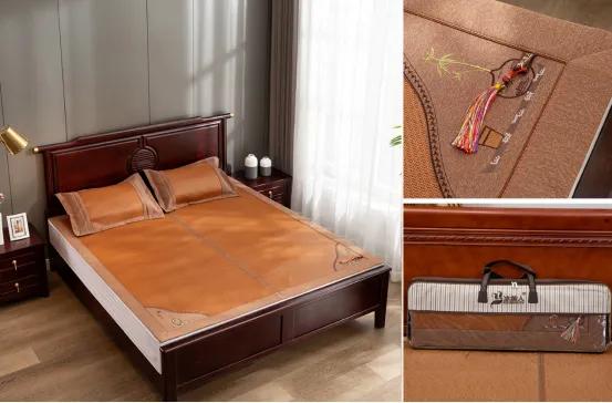 冰丝凉席和竹席还有藤席哪个好,冰丝席藤席和竹席