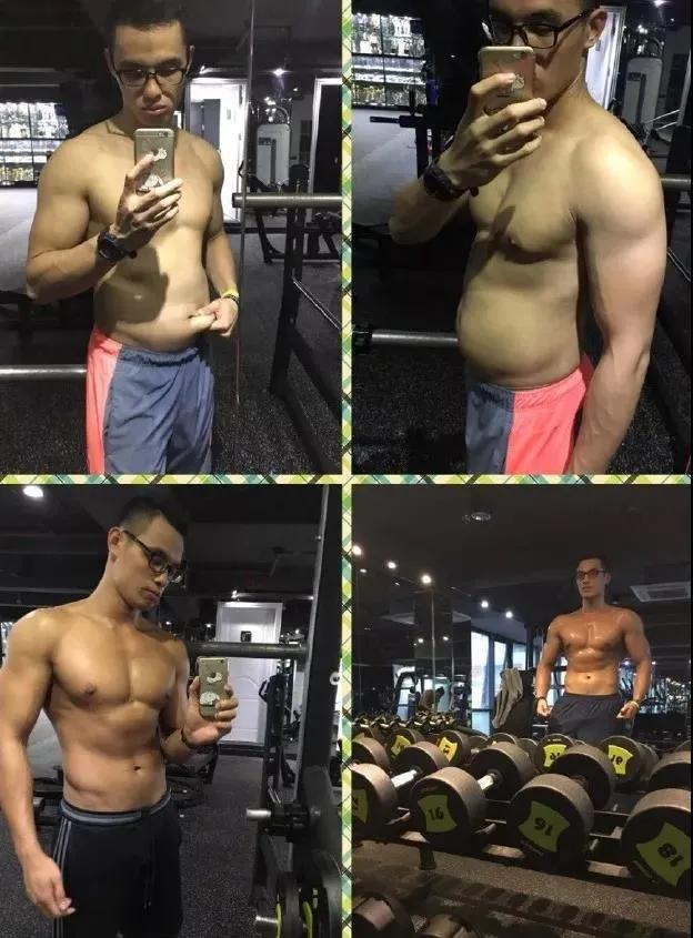 他身高183公分,胸肌硕大差点把衬衫撑爆,这身材简直绝了