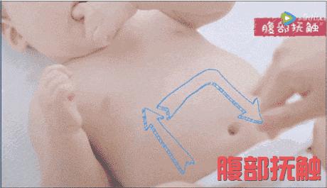 新生儿肚子按摩排气操0-3个月,宝宝肚子胀气抚触操