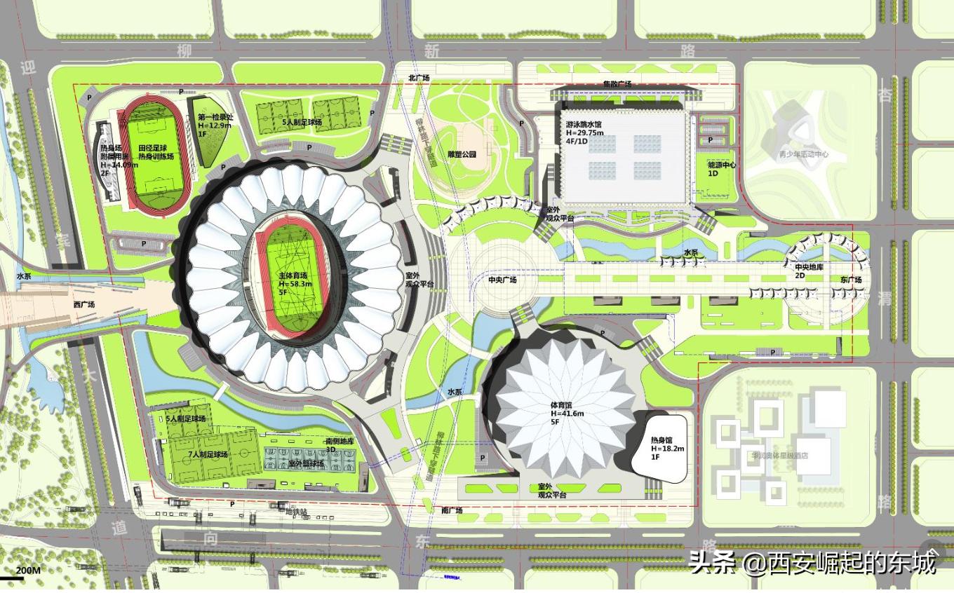 西安国际港务区六大央企总部选址,陆港医院什么时候正式营业