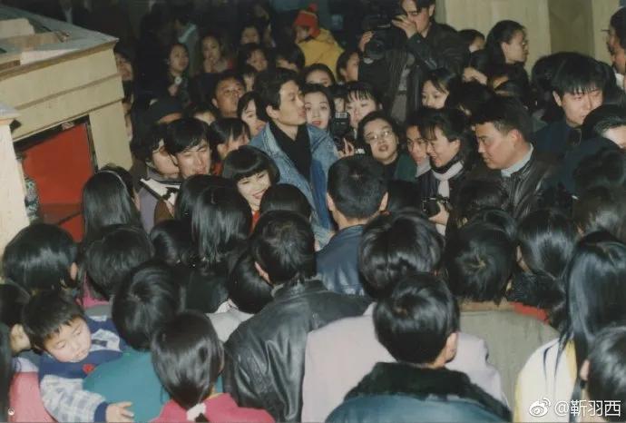 羽西年轻时的照片,十年前羽西