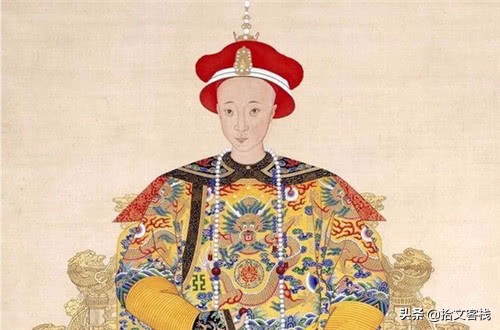 清朝12位皇帝高清画像,清朝皇帝画像大全合集