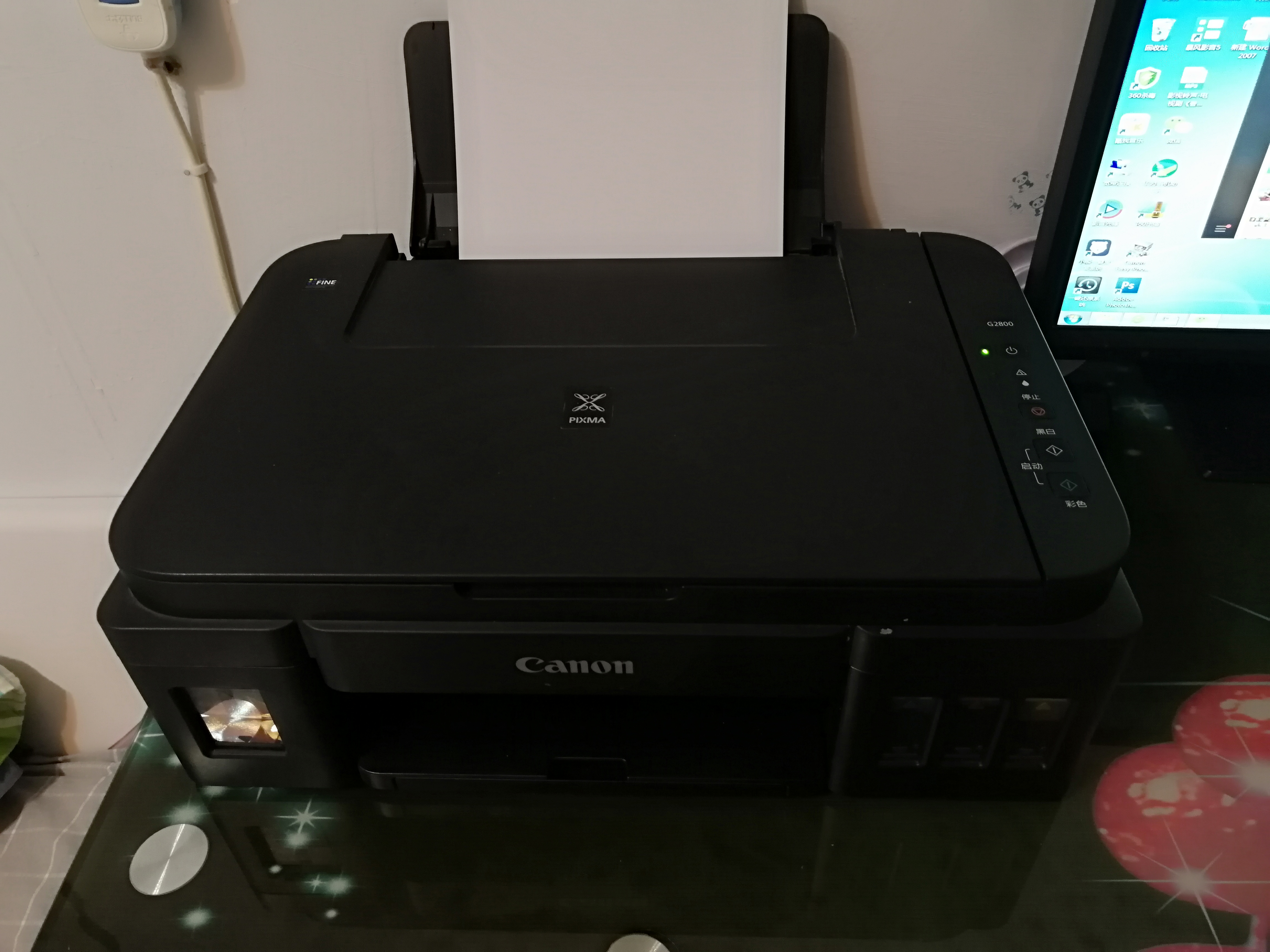 佳能g2800连供管道堵住了,佳能g2810打印机头堵塞怎么办