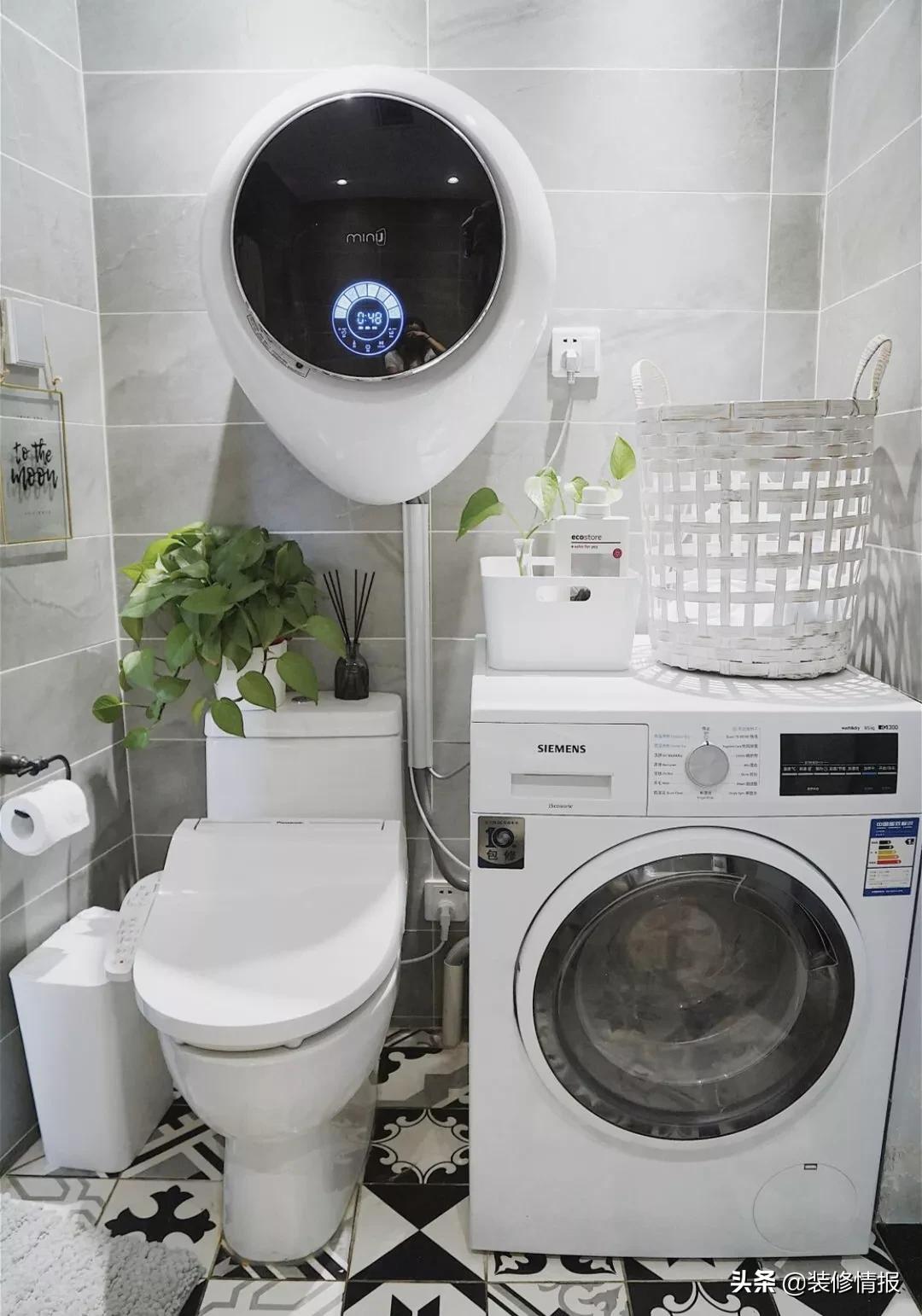 小户型卫生间平面布局最佳效果图,正方小户型卫生间设计布局