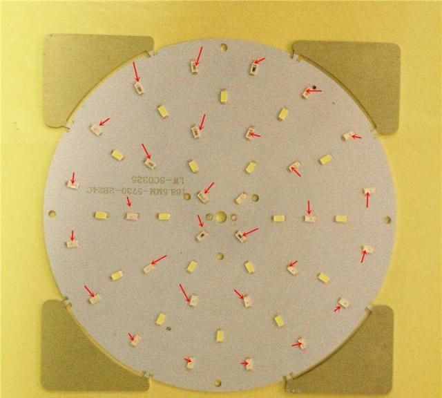 吸顶led灯三种常见故障及解决方法,led灯一半亮一半闪烁故障解决方法