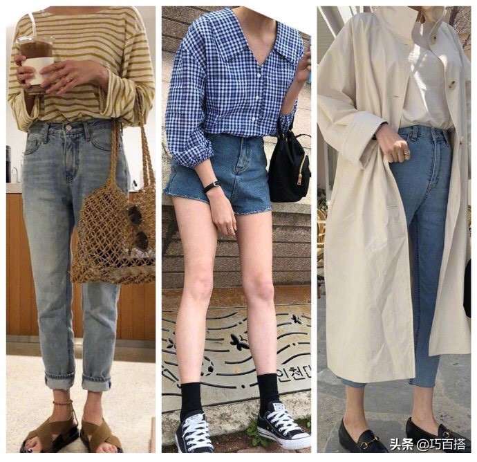 牛仔裤最简单的搭配,夏天的各款牛仔裤最佳搭配