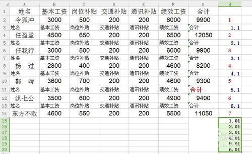 快速制作工资条带表头,带裁切的工资条工具