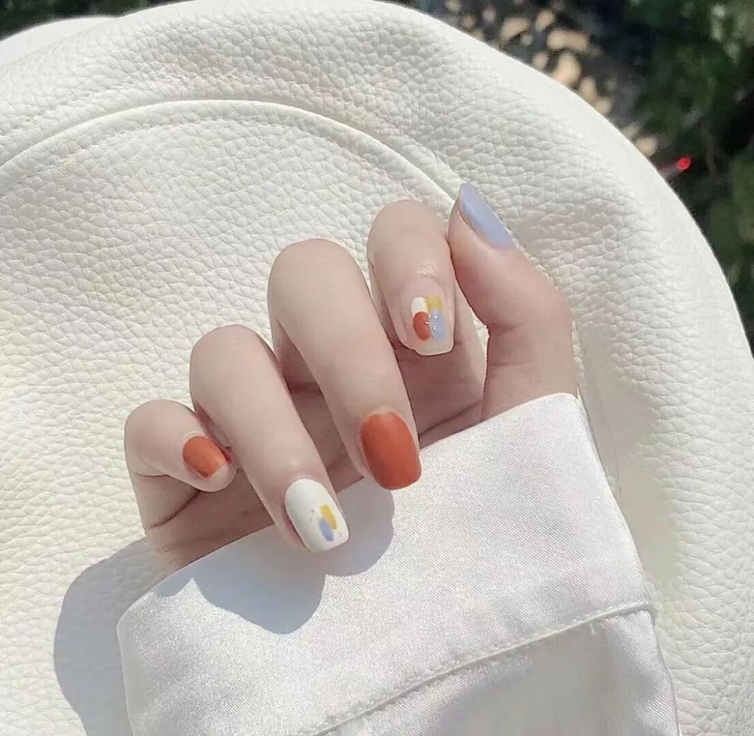 日式美甲颜值超高的美甲,报复性消费来啦