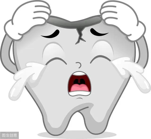 牙齿出现了隐裂有点酸感怎么办,牙齿隐裂不杀神经直接做牙套