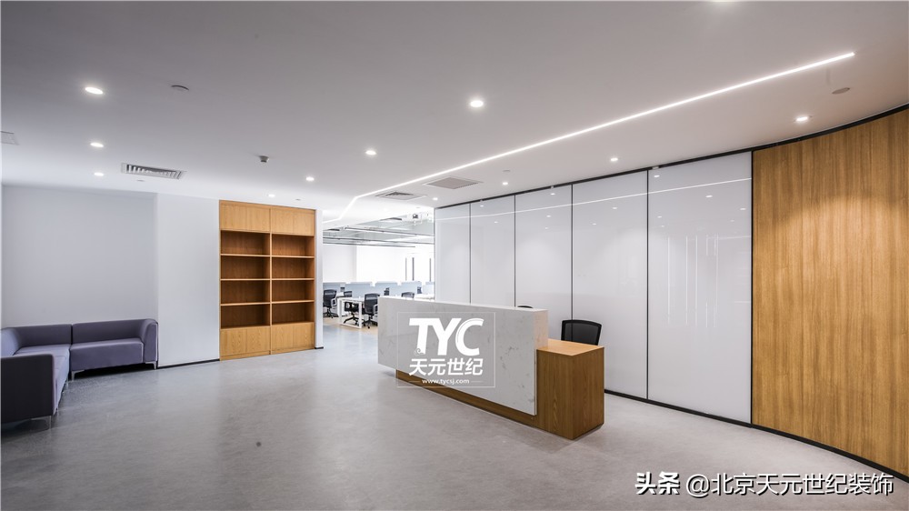 海淀国际化办公室装修设计案例,宝山创意办公室装修设计案例