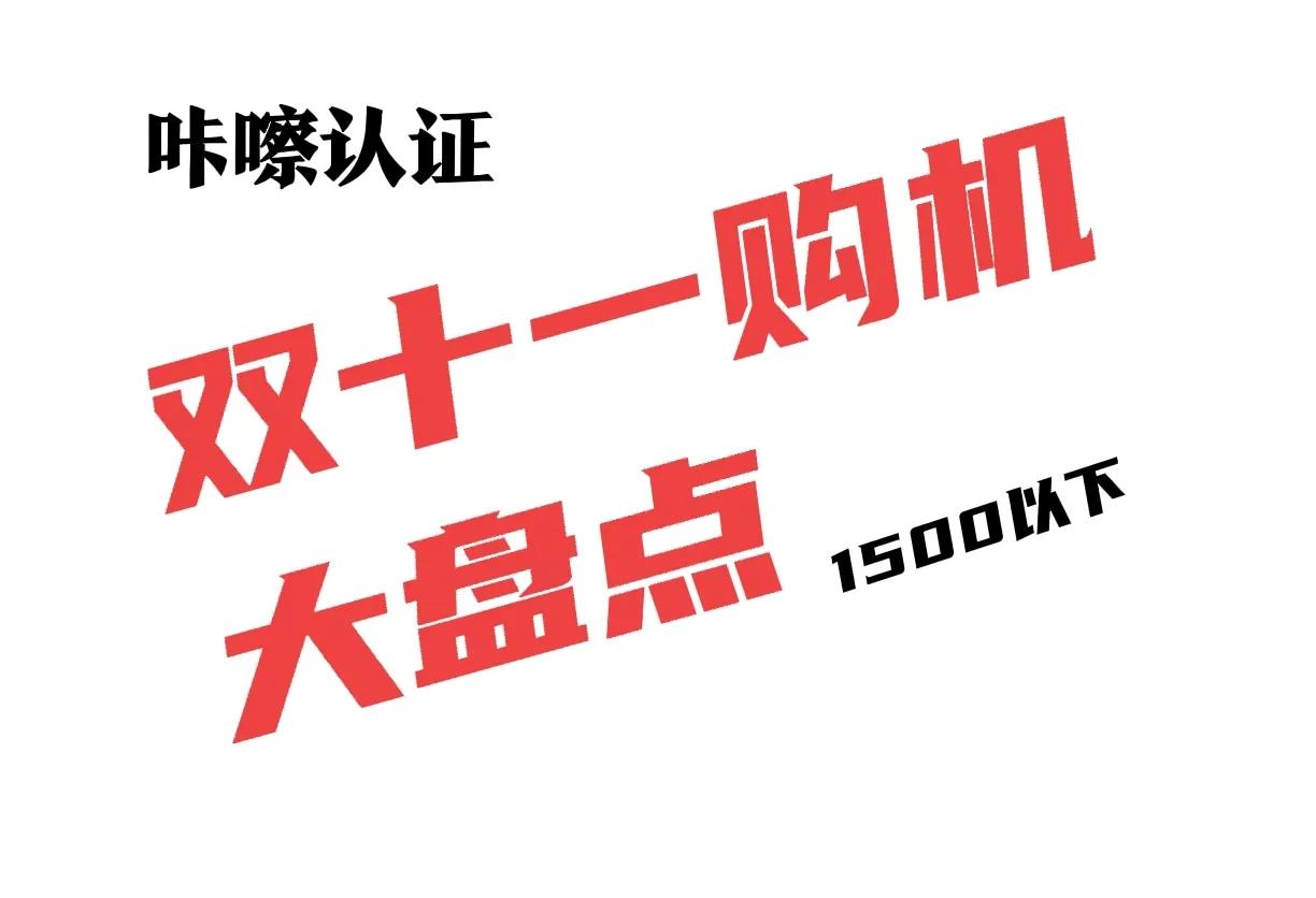 双十一最具性价比的千元机,双十一值得买的手机千元机
