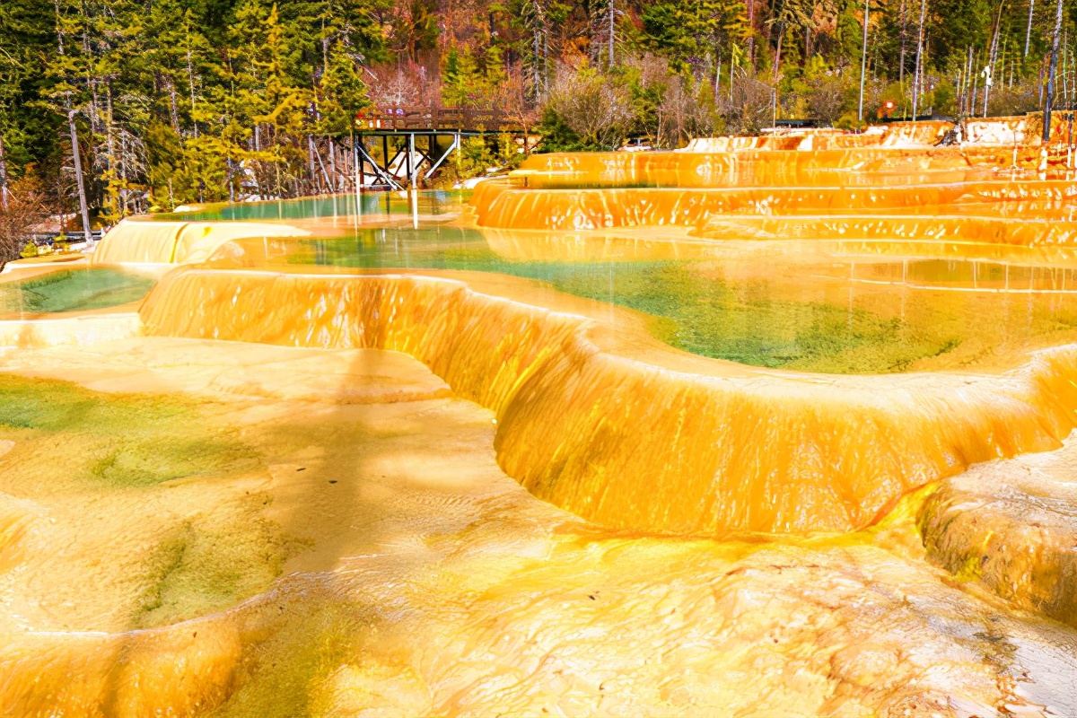 九寨沟最美的一处景点,九寨沟风景区好山好水好风光