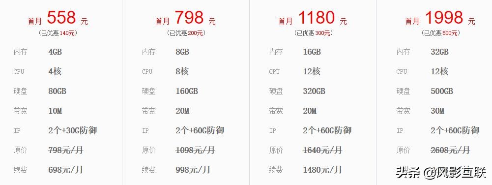 建站、开发，手把手教你用100块买到1年期腾讯云、百度云、阿里云
