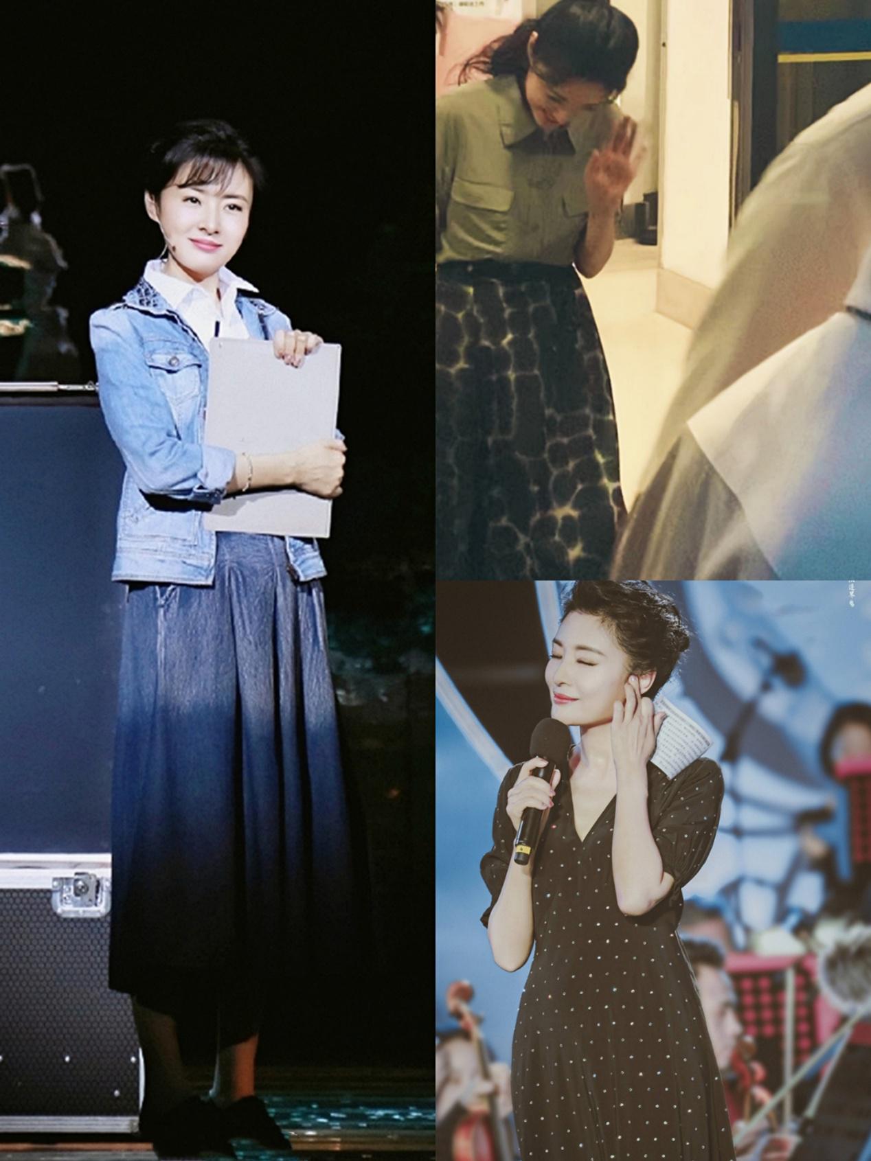 周涛知性穿搭,周涛西服穿搭