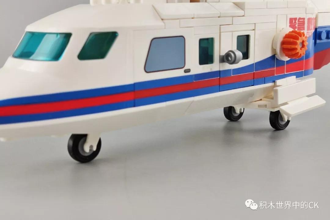 森宝60321救援直升机测评,森宝紧急救援系列