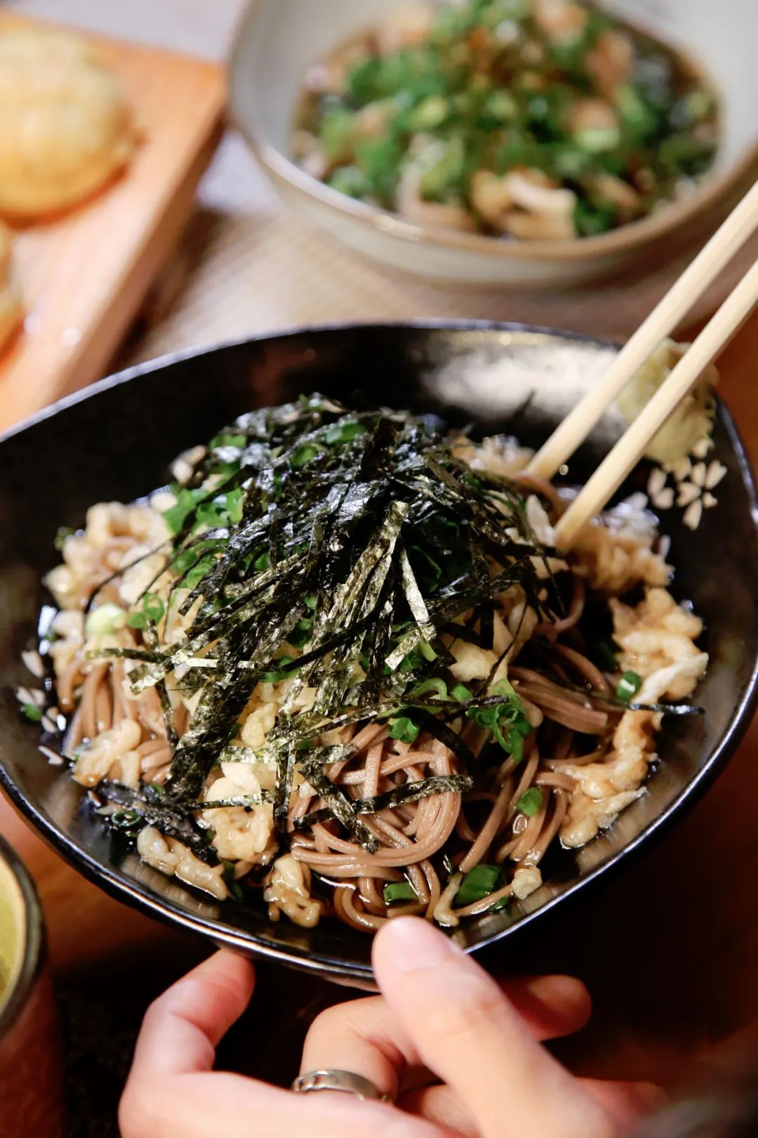 天河的父亲,天河的日本料理