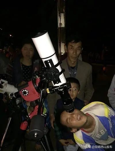 云南适合看星空,路边天文观测
