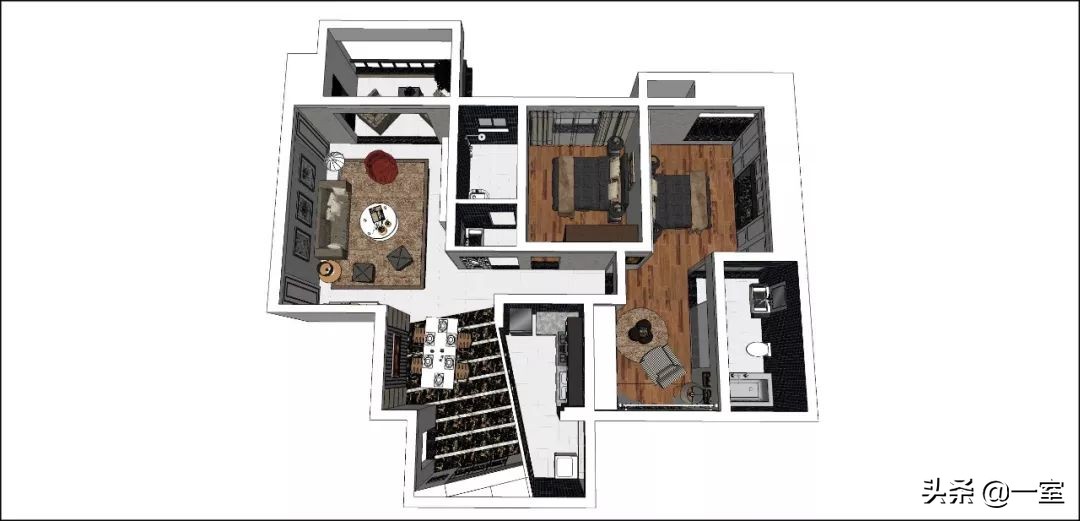 su别墅模型库合集,大师su模型