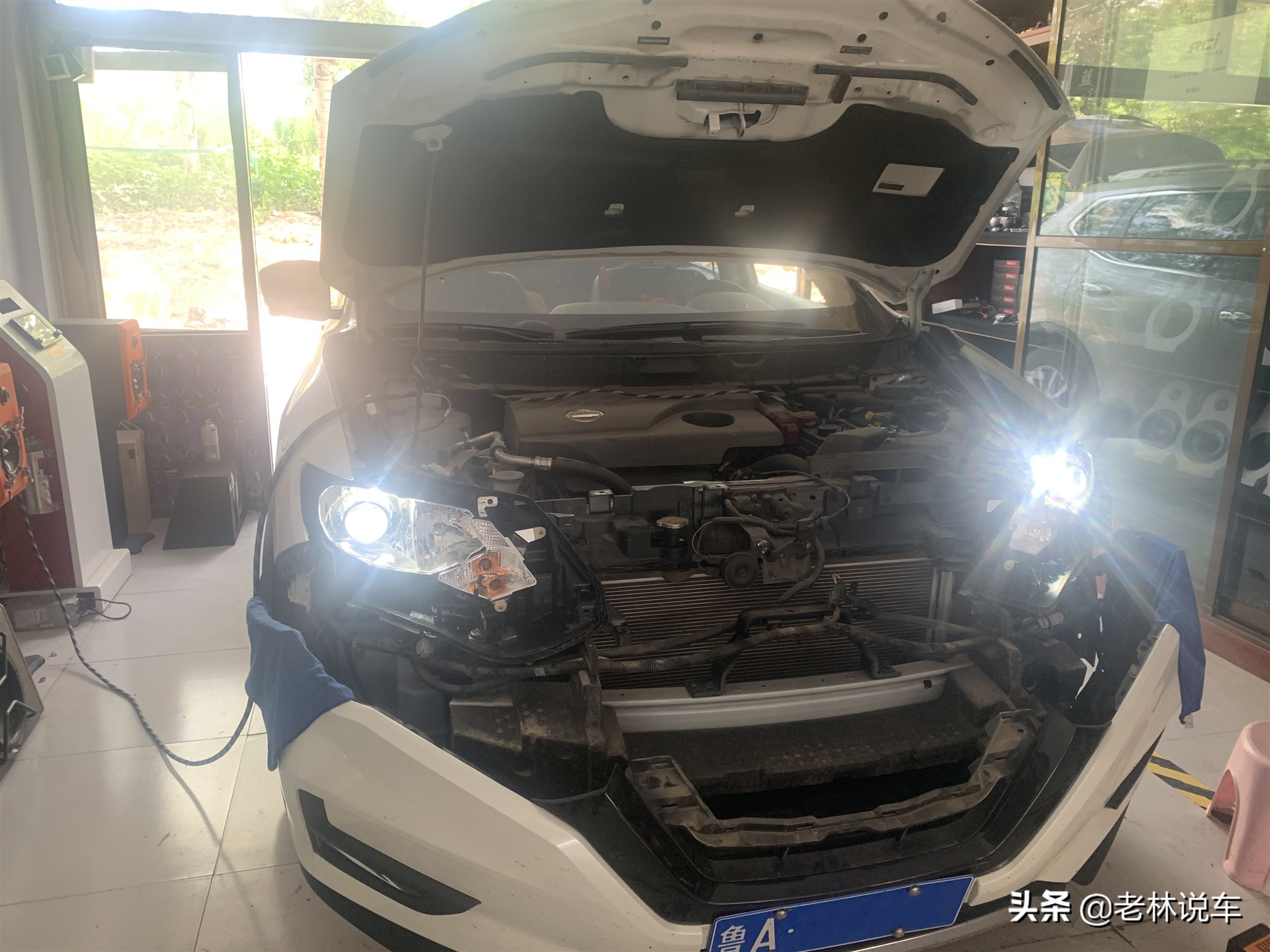 奇骏改海拉5大灯,奇骏大灯更换鲸特