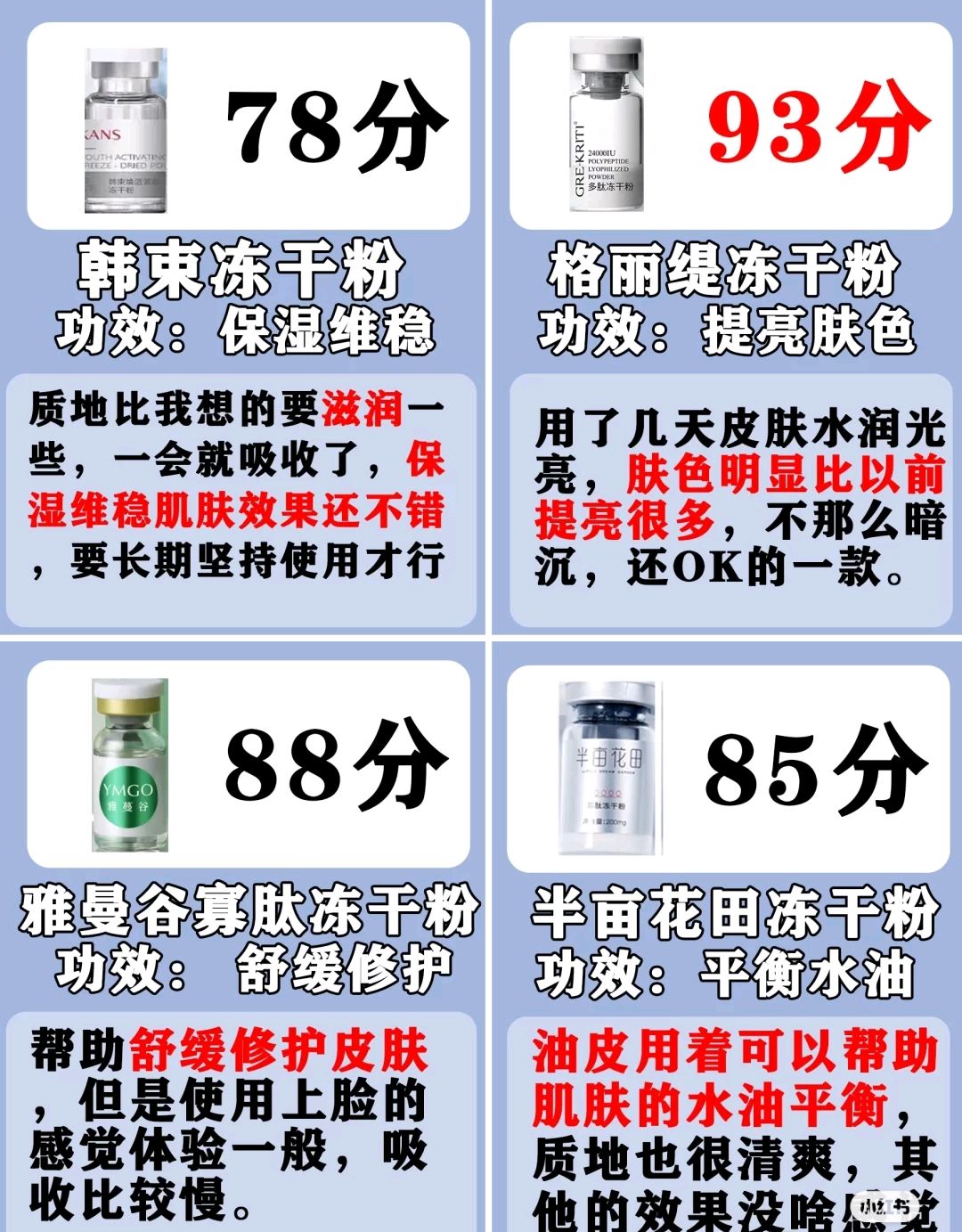 干粉推荐排行榜前十名,哪一款干粉比较细腻