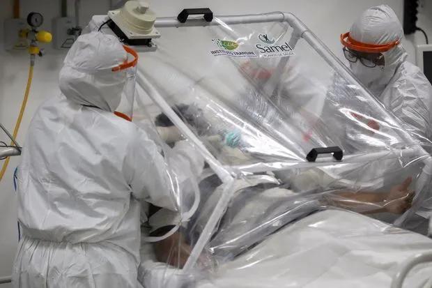 巴西总统特朗普抗疫,特朗普巴西新冠