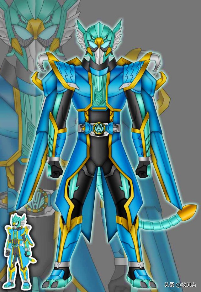 假面骑士新十年副骑最终形态,假面骑士01中的六个原创形态