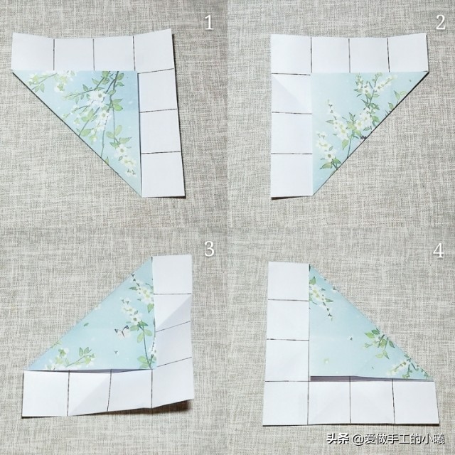 折信封最简单折纸方法,折纸教程教你如何折信封