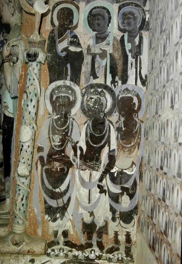 敦煌壁画320窟赏析,敦煌莫高窟420窟壁画